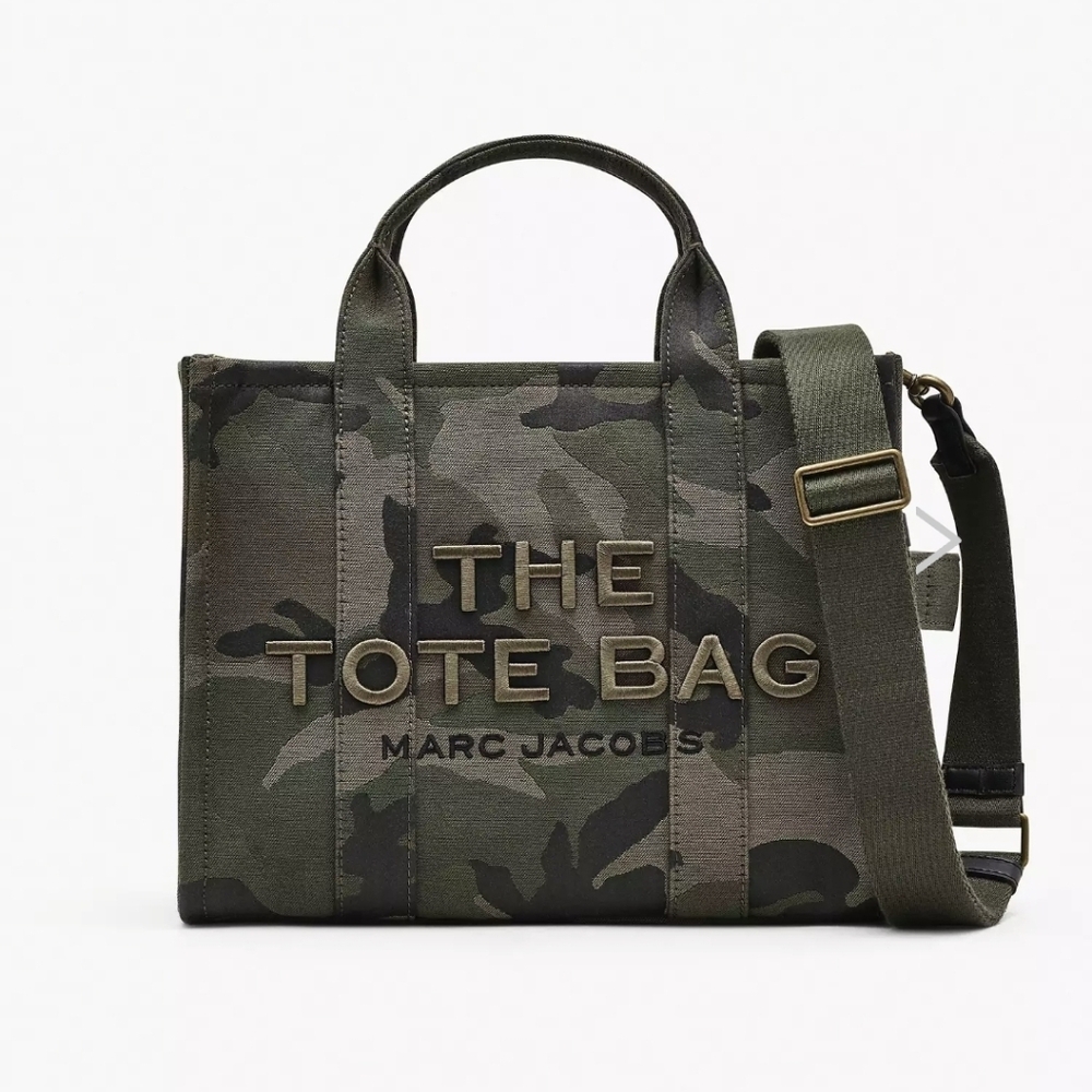 Marc Jacobs The Camo Jacquard Medium Tote Bag
